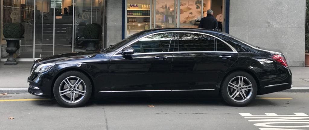 hire this luxury mercedes s class limousine in zurich from traserbas