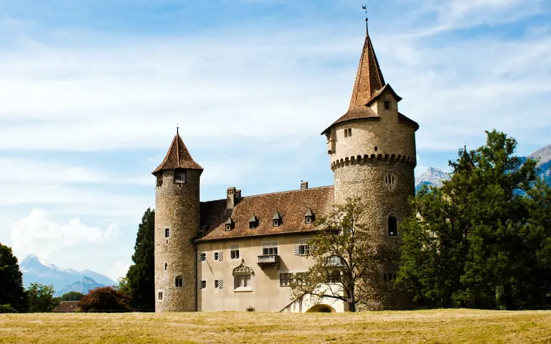 Most iconic palaces in Switzerland
